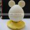 Music LED night light with thermometer
