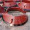 High wear resistance parts crusher bowl liner