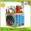 New Design Six-sides Cube Toys Children Educational Wooden Activity Center for Kids                        
                                                Quality Choice