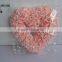 Rose Wearths pink rose flower ball artificial PE rose silk rose for wedding