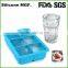Home garden party used summer cooler silicon ice cream maker ice cube tray