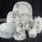 Fine chinese porcelain dinner set, porcelain chinese tableware set