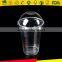 plastic cup sizes/plastic coffee cups mugs with lid/heat resistance plastic cup