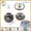 High quality Red Copper Hollow Single Prong Metal Jeans Button