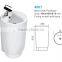 Good quality bathroom pedestal basin ceramic wash basin for hotel