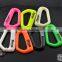 2015 customized fashion trend camping aluminum paracord carabiner