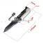 Camping Survival Knife with Fire Starter Sparkie LED light Multi-purpose 4 In 1 Survival Knife