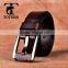 latest custom steel trendy fashion luxury strong genuine oxhide needlepoint man waist belt designer mens leather belts