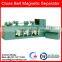 coltan Tantanum Tin concentrate refining cross belt magnetic separator