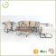 Luxury outdoor/indoor 5pcs set wicker dining set garden dining table set rattan furniture                        
                                                                                Supplier's Choice
