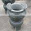 granite type flowerpot, garden and indoor decorative pot