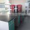 steel structure laboratory central bench with epoxy tops