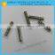 Round shoelace metal tips/shoelace aglets with screw on it and plated metal aglets with gun colour sale with factory price