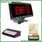 Wireless service waiter remote call bell