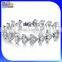 Top Quality 925 Sterling Silver Pave Diamond Heart Tennis Bracelet