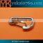 Yukai metal quick release hook/metal double end hook for pet collar