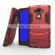 Hot Selling Hybrid Kickstand TPU PC Armor Case Iron Man Cellphone Case For LG G4 Note