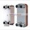 Panstar evaporator / condenser Brazed Plate Heat Exchanger price for factory manufacturer