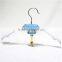China supplier PVC-coated metal kids clothes hanger
