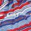 2016 summer new stripe printed chiffon