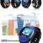 Hot sale android gps smart watch bluetooth SIM camera smart watch phone with 320*240 Touch Screen