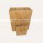 Custom pantone color printing kraft paper packaging bag