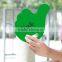 custom shape 17*17cm propathene fans