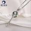 wedding jewelry 8--9mm best gift black tahitian pearl pendant