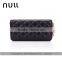 Wholesale women clutches rfid blocking genuine leather cell phone wallet