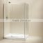 2015 new fasion fold toughened glass shower cabin