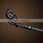 1.98m Carbon Fiber Fishing Poles 2 Sections Solid Carbon Spinning Rod