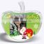 Crystal apple shaped picture frame for wedding favors                        
                                                Quality Choice