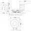 Dealership electronic home alarm horn siren loud alarm speaker buzzer auto alarm system personal alarm