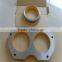 Cifa Kyokuto Ihi Concrete Pump Wear Plate /Spectacle and Cutting Rng