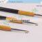ANY Cheap Nail Art Micropainting Design 3PCS Wood Handle Nail Art Flower Drawing Brush Set