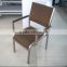 Outdoor furniture aluminum chair rattan chair garden dining chair