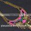 Europe and Exaggerate Style Gem Diamond Vintage Bead Necklace