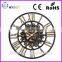 Plastic 15 inch 38 cm sun shape wall decor antique big outdoor clock