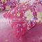 Red Flower Pigment Printed Bedding Set Microfiber Bed Sheet                        
                                                Quality Choice