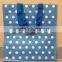 100% Recycle Polka Dot Design Gift Bag Reusable