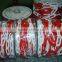 PP warning chain,red and white chain,plastic chain