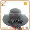 2016 promotional wide brim foldable straw hat