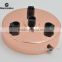 Industrial Ceiling Rose,Different holes,Rose gold Color,High Quality Canopy