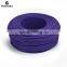 Hot Sale Colourful Fabric Textile Power Cord,Purple Fabric Electric Cord Round