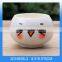 High quality smile face ceramic flower pot,antique ceramic smile flower pots