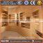 Modern retail display shelf unit for glasses with lights