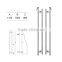 High Security Glass Door Stainless Steel Gate Mortise Lock Handle Locks