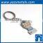 custom metal logo shape promotion keychain