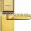 Hot selling rfid card security handle safe digital hotel smart keyless electric door lock