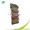 Cardboard sidekick/wall hanging display shelf for snack food foodie for chocolate cookie milk candy for supermarket sales